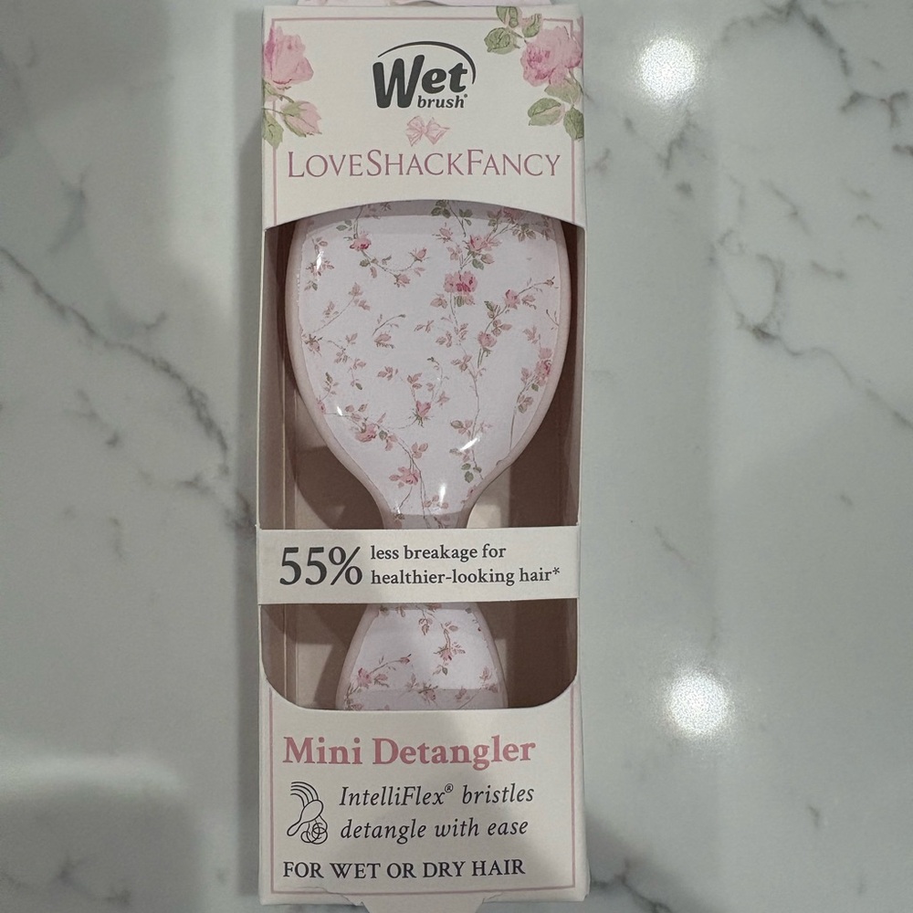 SOLD LoveShackFancy x Wet Brush Mini Detangling Brush